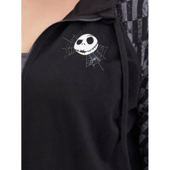 🆕 Disney The Nightmare Before Christmas Active Hoodie Jack Skellington 3X 22 24 - Picture 2 of 6